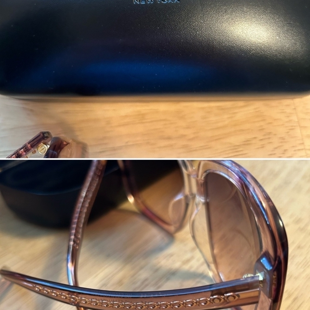 Elegant Pink Sunglasses - Picture 2 of 8